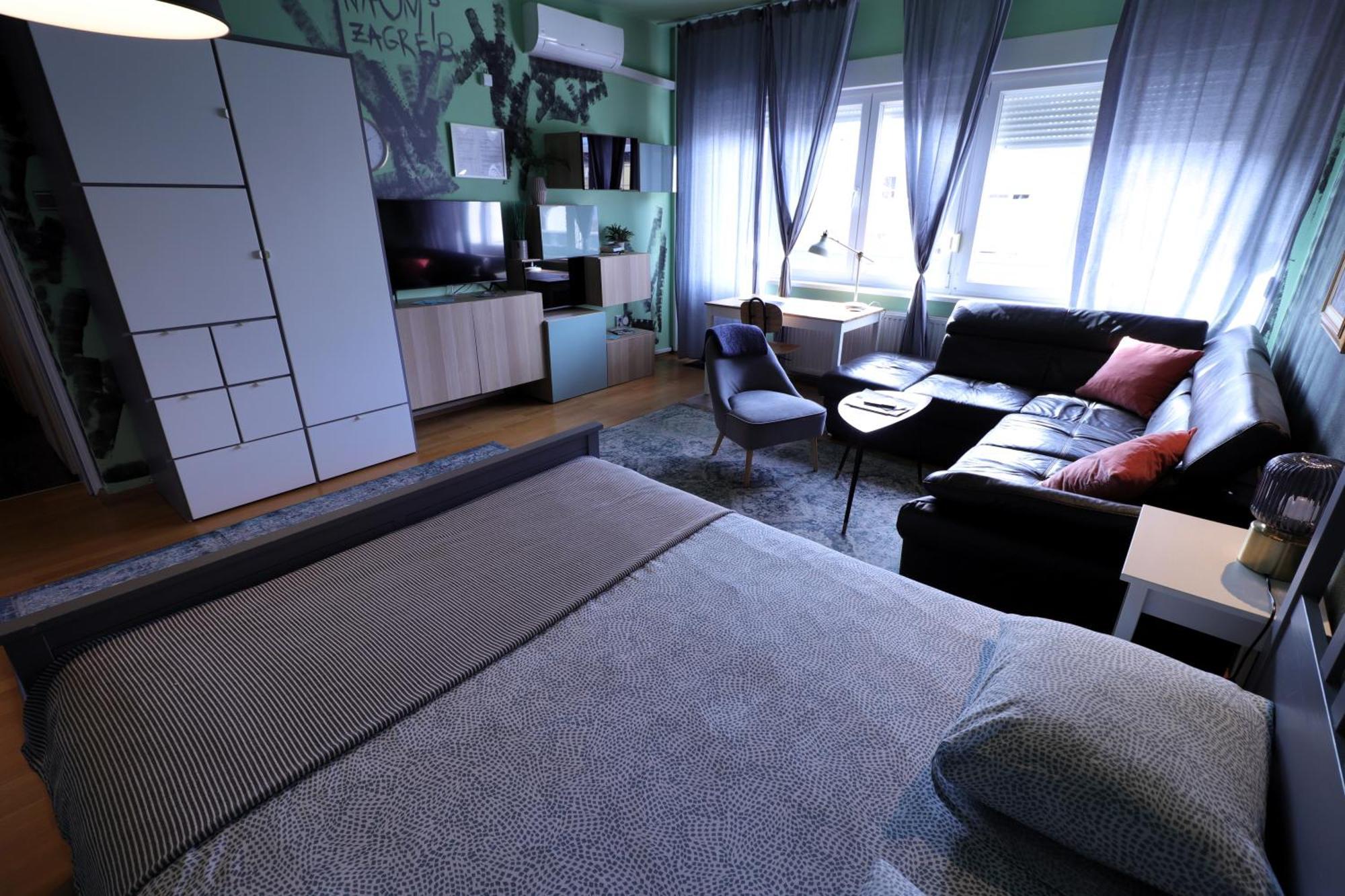 Apartamento Naomi App,Netflix,Between Bus And Train Station Zagreb Exterior foto